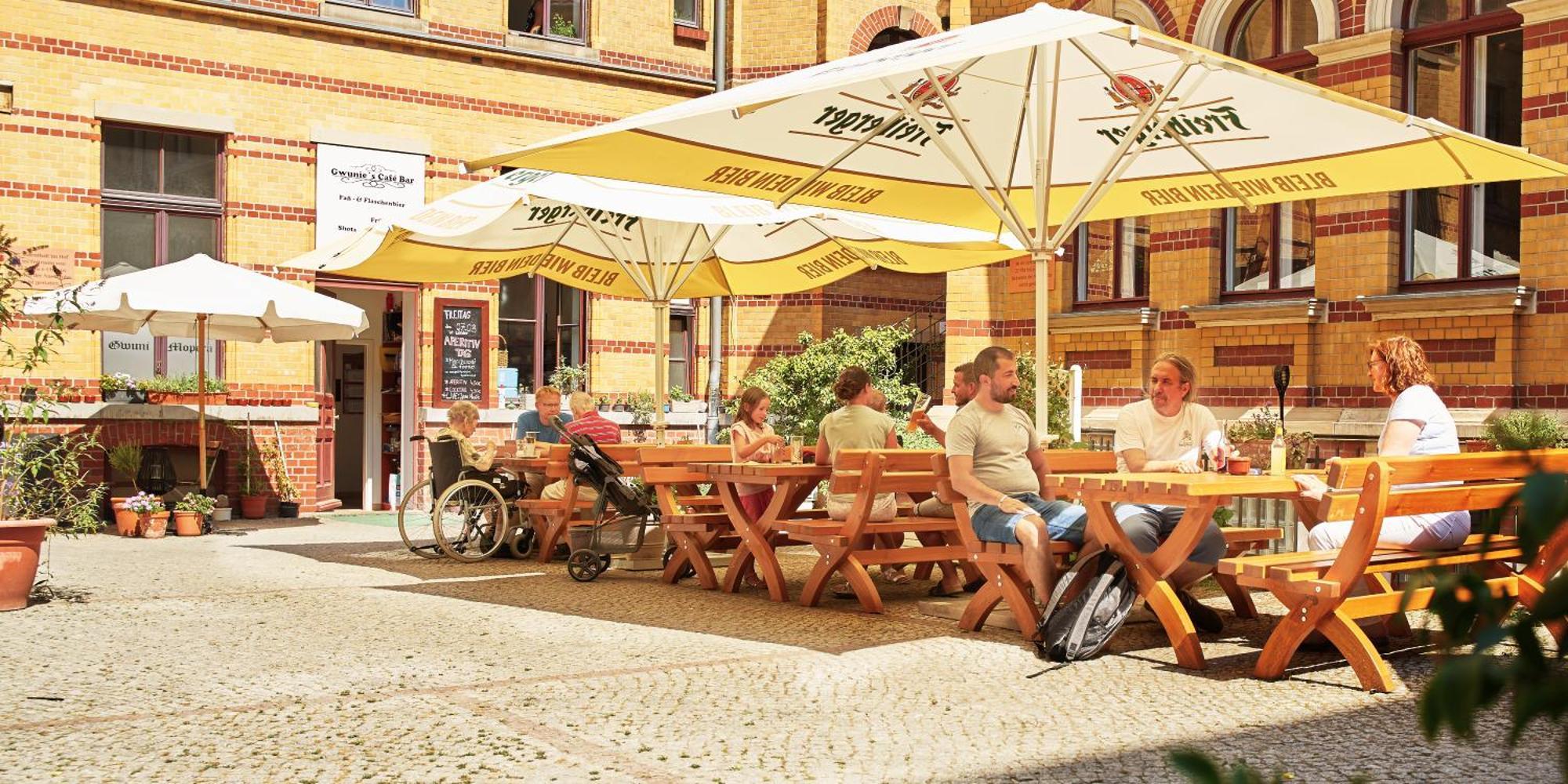Gwuni B&B Leipzig Bagian luar foto